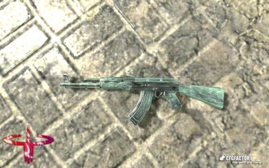 " Statue / Patina " AK - 47