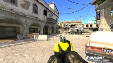 Yellow Black Gloves