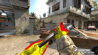 Red Yellow Gloves