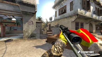 Red Yellow Gloves