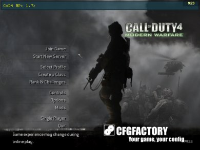 Bombash CoD4  cfg
