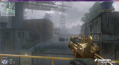 Golden Mini-Uzi