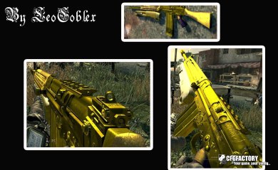 Gold FN FAL