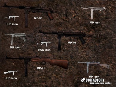 German MP 38, 40 & 41