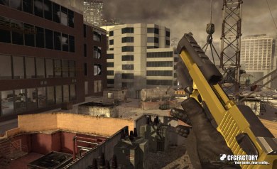 Black and Gold Deagle