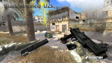 HD Black Uzi