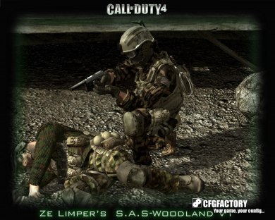 Ze Limper's S.A.S Woodland skin v1