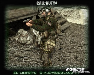 Ze Limper's S.A.S Woodland skin v1
