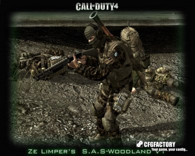 Ze Limper's S.A.S Woodland skin v1