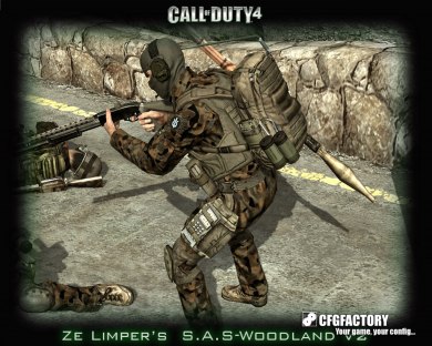 Ze Limper's S.A.S Woodland skin v2