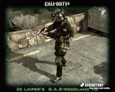 Ze Limper's S.A.S Woodland skin v2