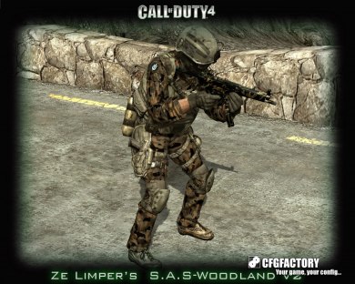 Ze Limper's S.A.S Woodland skin v2