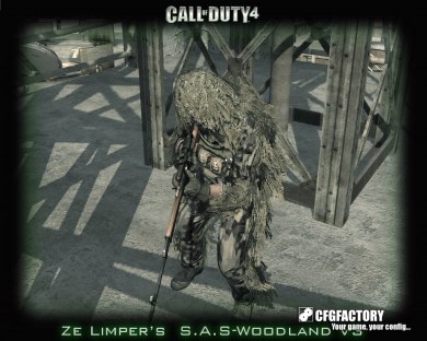 Ze Limper's S.A.S Woodland skin v3