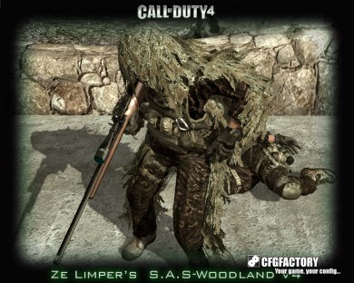 Ze Limper's S.A.S Woodland skin v4