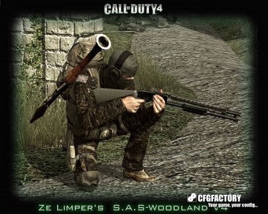 Ze Limper's S.A.S Woodland skin v4