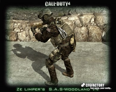 Ze Limper's S.A.S Woodland skin v4