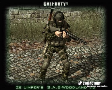 Ze Limper's S.A.S Woodland skin v5