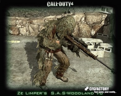 Ze Limper's S.A.S Woodland skin v6
