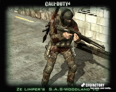 Ze Limper's S.A.S Woodland skin v6