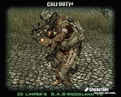 Ze Limper's S.A.S Woodland skin v6