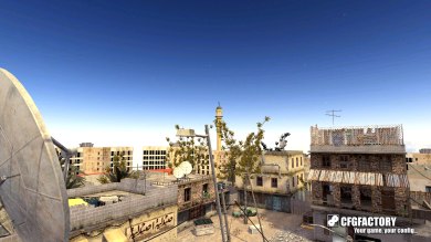 Bright sun sky