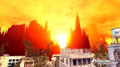Hell sky