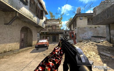 Red Camo Gloves