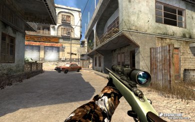 Brown Camo Gloves