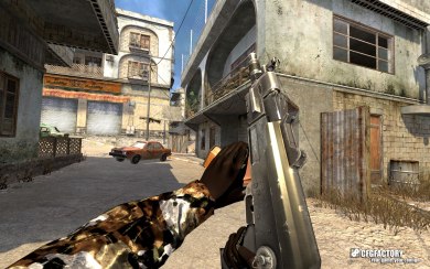 Brown Camo Gloves