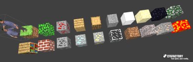 Minecraft texture assets