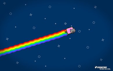 Nyan Nyan Background with Song :))