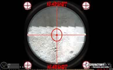 Swiftys 'headshot' scope overlay