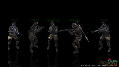 Ze Limper’s Urban Faction SAS Skins v2