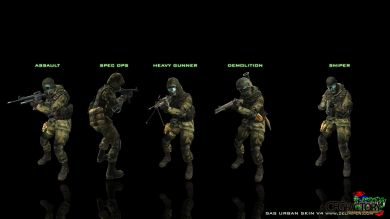 Ze Limper’s Urban Faction SAS Skins v4