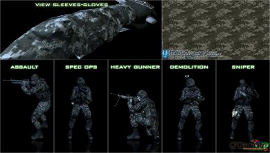 Ze Limper’s Urban Faction SAS Skins v6