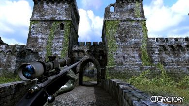 Black M40A3 with cf scope
