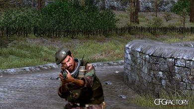 Black M40A3 with cf scope