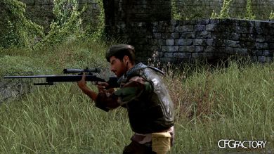 Black M40A3 with cf scope