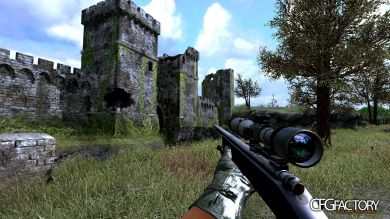Black M40A3 with cf scope