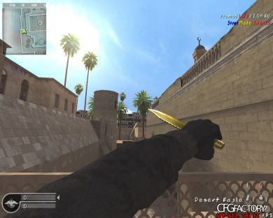Shiny Gold Knife