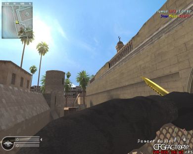 Shiny Gold Knife