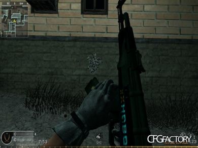CoD4 AK-47 Green Day Skin