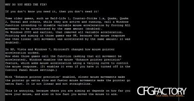 MarkC Windows7/Vista/XP Mouse Fix