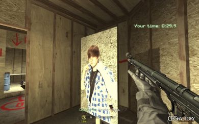 Justin Bieber as CQC Target