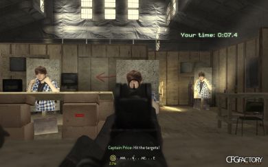 Justin Bieber as CQC Target
