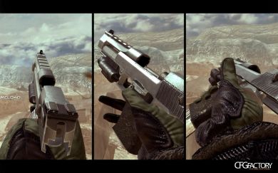 Silver Tactical Deagle