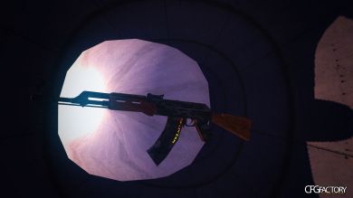 Black camo Ak-47