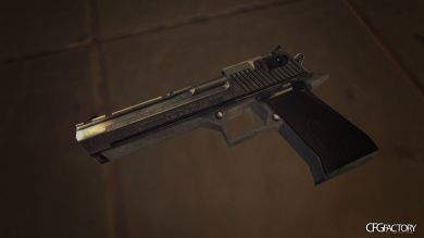 Silver HD Deagle