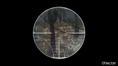 White Scope Overlay