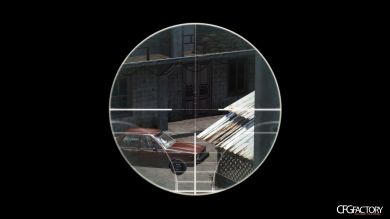 White Scope Overlay
